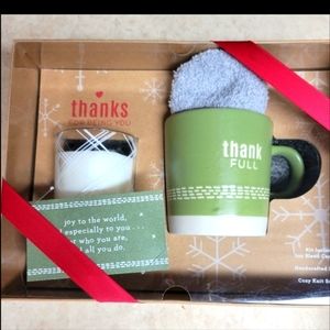 🛒🛍️💥Mug, cozy knit socks & candle gift sets new great gifts🎁